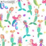 Mystical Mermaids - Mermaid Friends Fat Qtr