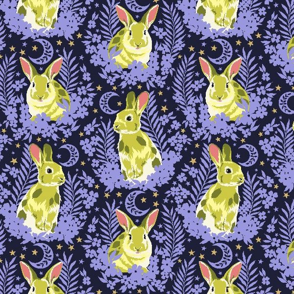 Besties Hop To It Bluebell Fat Qtr