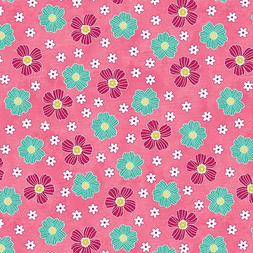 Chalk Garden - Posey Pink Fat Qtr