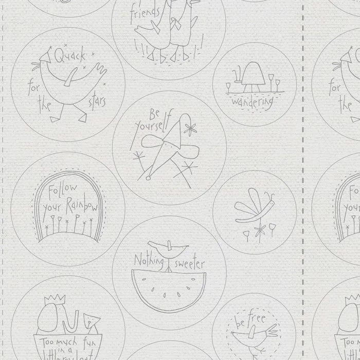 Tilda Jubilee Stitchery Panel from Homespun Block of the Month