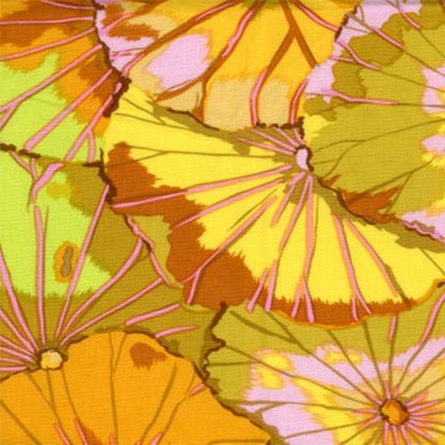 Lotus Leaf - Yellow Fat Qtr