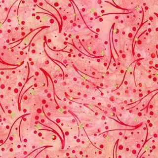 Artisan Batiks: Winter Sparkle - Berries - Punch Fat Qtr