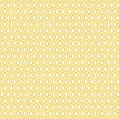 Adorable Alphabet - Diamonds Yellow Fat Qtr