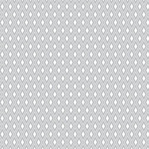 Adorable Alphabet - Diamonds Grey Fat Qtr