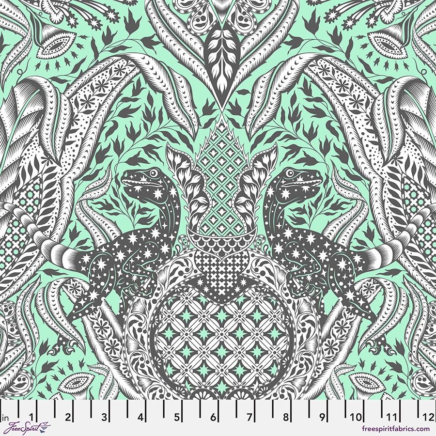 Roar - Gift Rapt Mint Fat Qtr