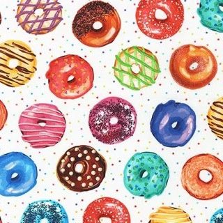 Sweet Tooth Doughnuts Fat Qtr