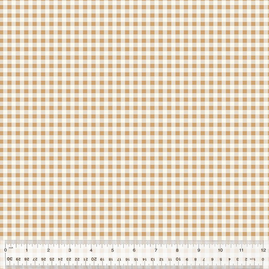 Sweet Abigail - Gingham Neutral Fat Qtr