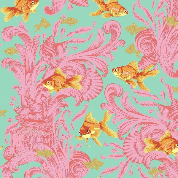 Besties Treading Water Blossom Fat Qtr