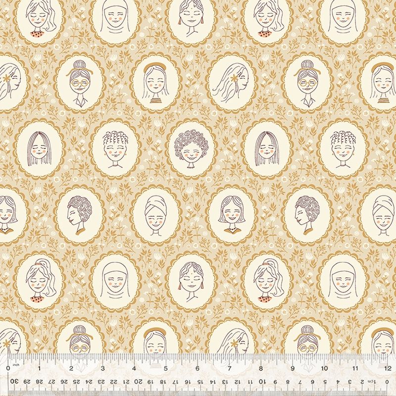 Sweet Abigail - Sisterhood Neutral Fat Qtr