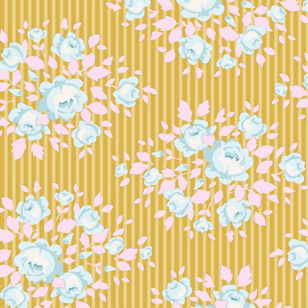 Happy Campers Marylou Honey Fat Qtr