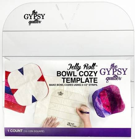 Jelly Roll Bowl Cosy Template