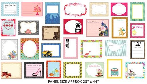 Quilt Label Style 5044 - A - Panel