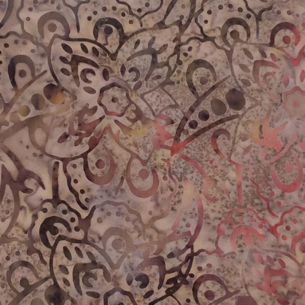Warm Natural Tone Batik - 1424 Fat Qtr