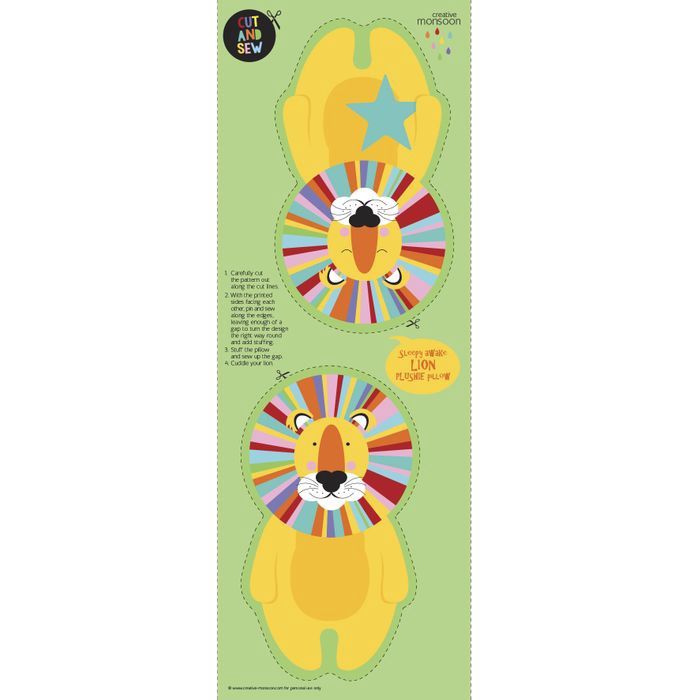 PLUSHIE PILLOWS - Lion