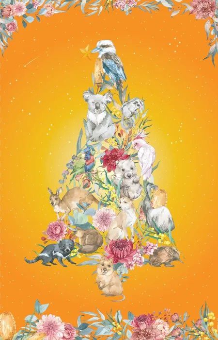 Bush Celebration - Orange Tree Panel