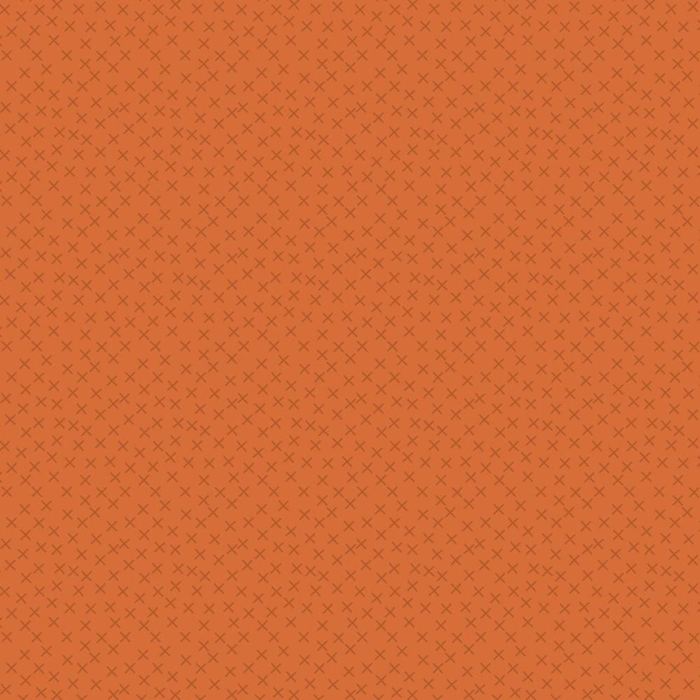 Building Blocks  Crossroads Orange Fat Qtr