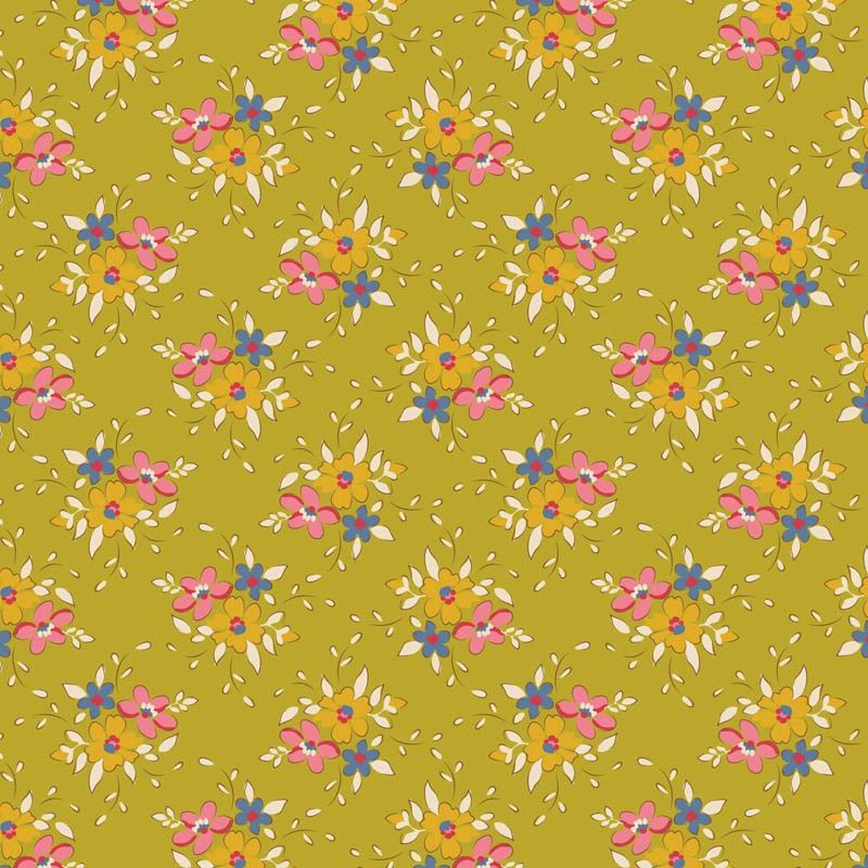 Creating Memories - Spring Frida Lime Fat Qtr