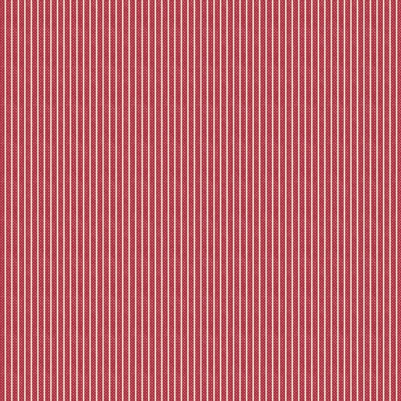 Creating Memories - Winter Tinystripe Red Fat Qtr