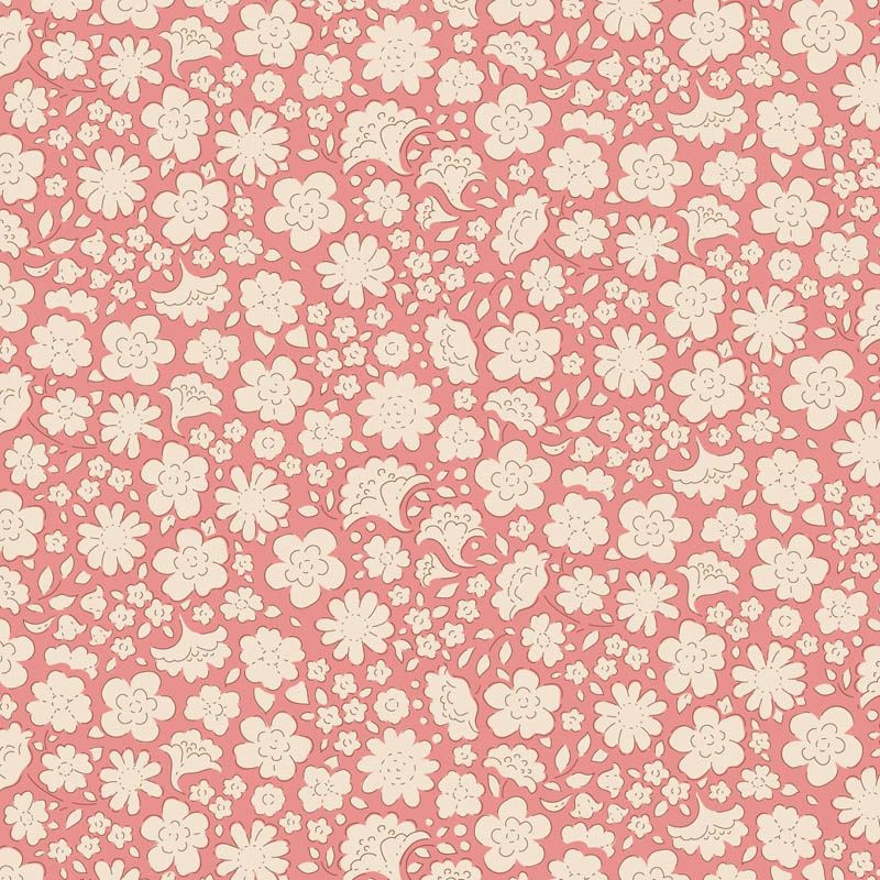Creating Memories - Spring Carla Pink Fat Qtr