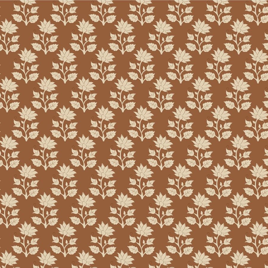 Tilda - Mira - Caramel - Fat Qtr