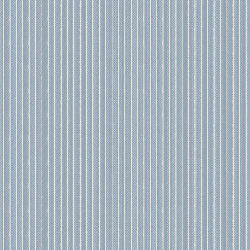 Creating Memories - Summer Stripe Blue Fat Qtr