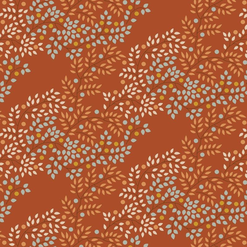 Creating Memories - Autumn - Berrytangle Copper Fat Qtr