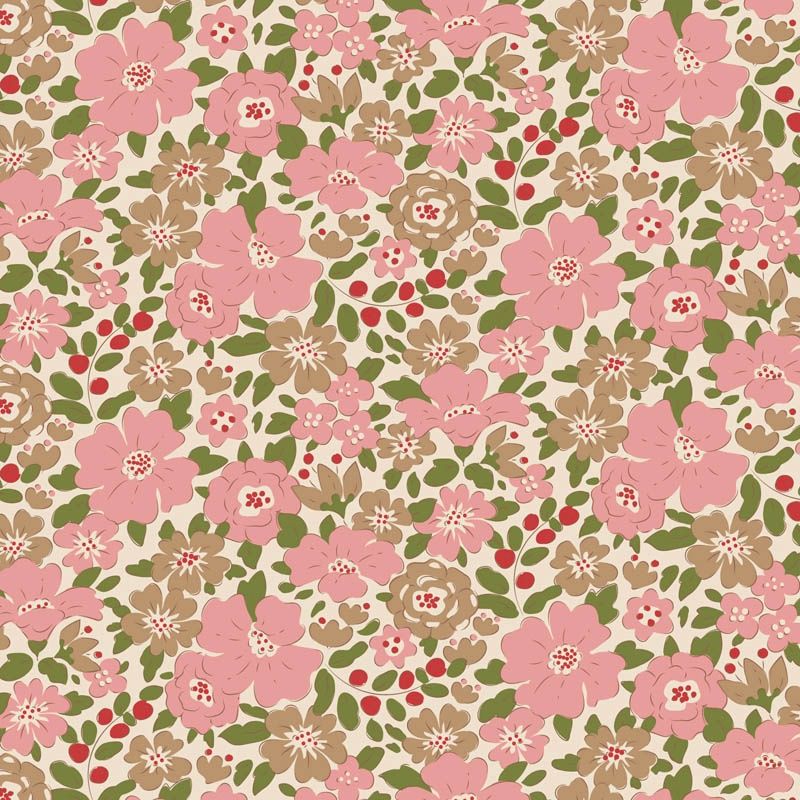 Creating Memories - Winter Harper Pink Fat Qtr