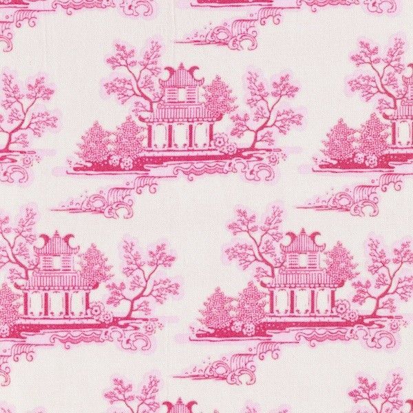 Quilting Collection China Pink Fat Qtr