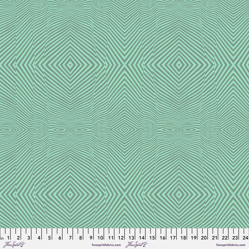 Moon Garden - Lazy Stripe Moonlight Fat Qtr