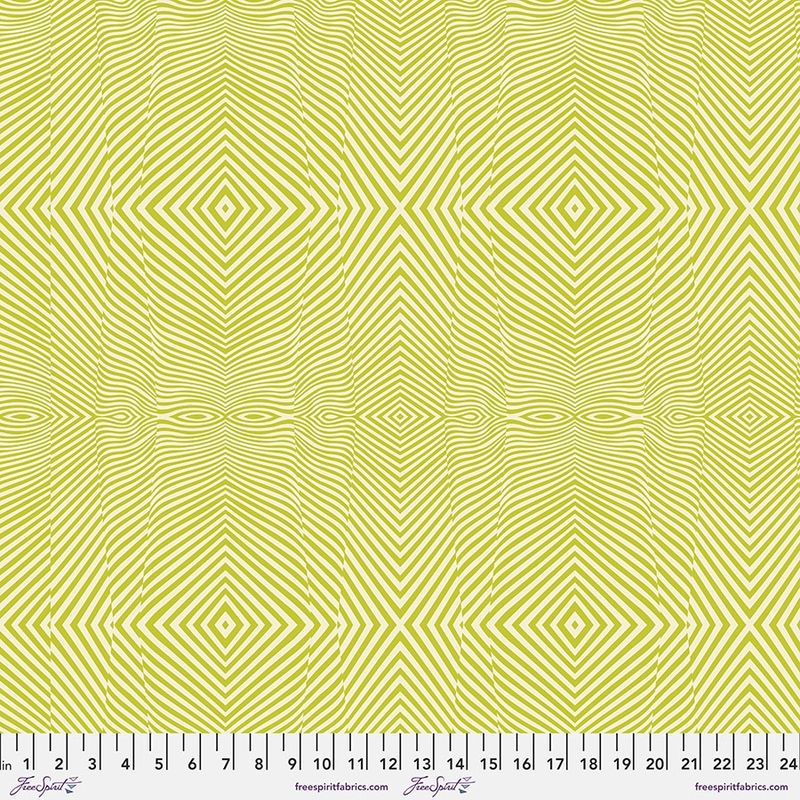 Moon Garden - Lazy Stripe Dawn Fat Qtr