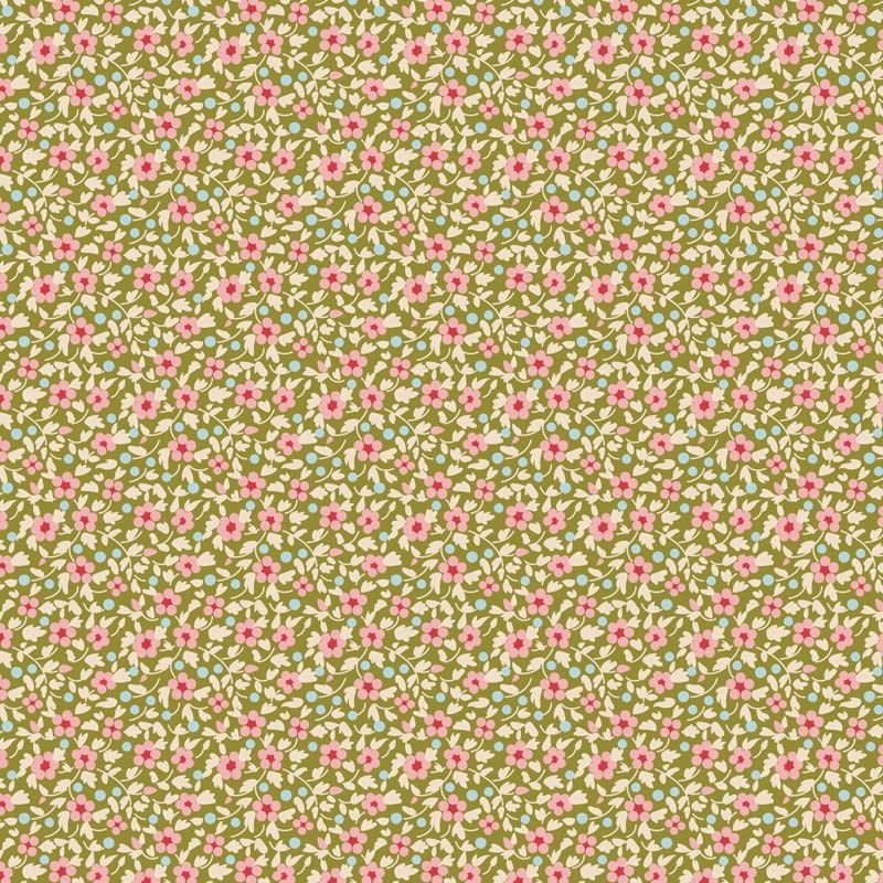 Creating Memories - Spring Brie Green Fat Qtr