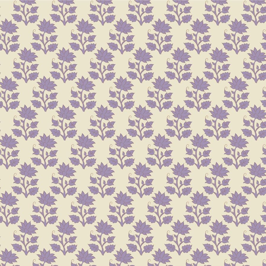 Tilda - Mira - Lavender - Fat Qtr