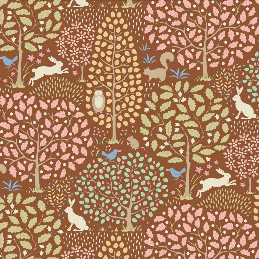 Tilda - Sanctuary - Sanctuary - Caramel - Fat Qtr