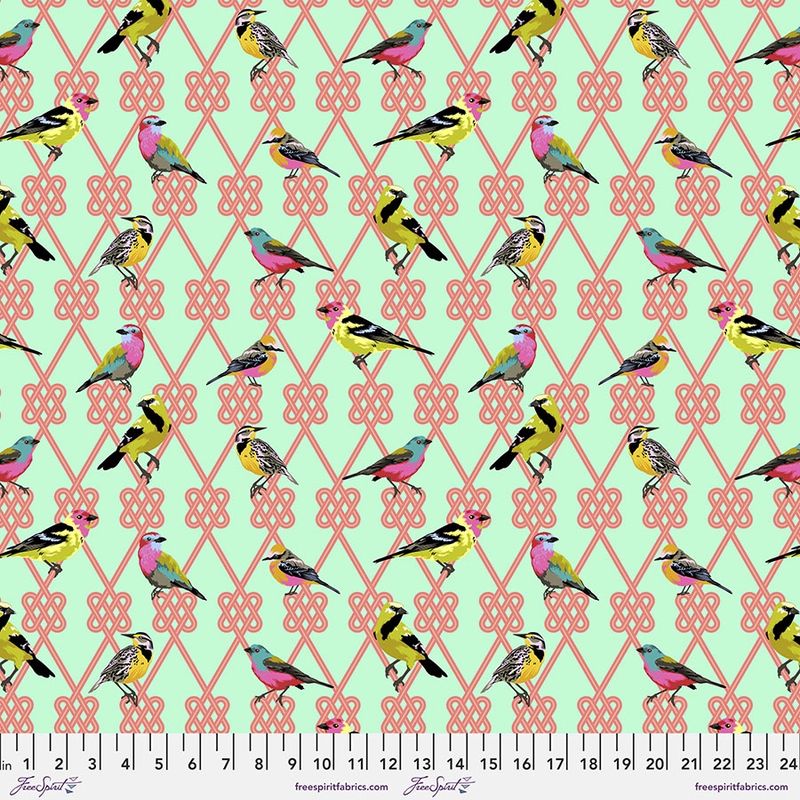 Moon Garden - In a Finch Dawn Fat Qtr