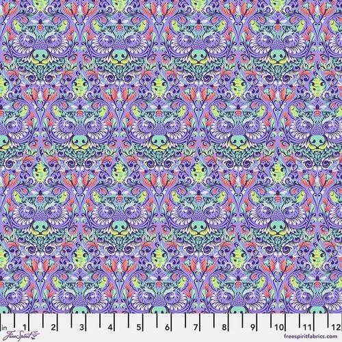 Tiny Beasts - Bear With Me - Glimmer Fat Qtr