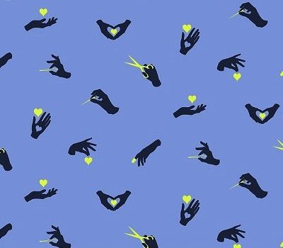 Busy Fingers - Noon Fat Qtr