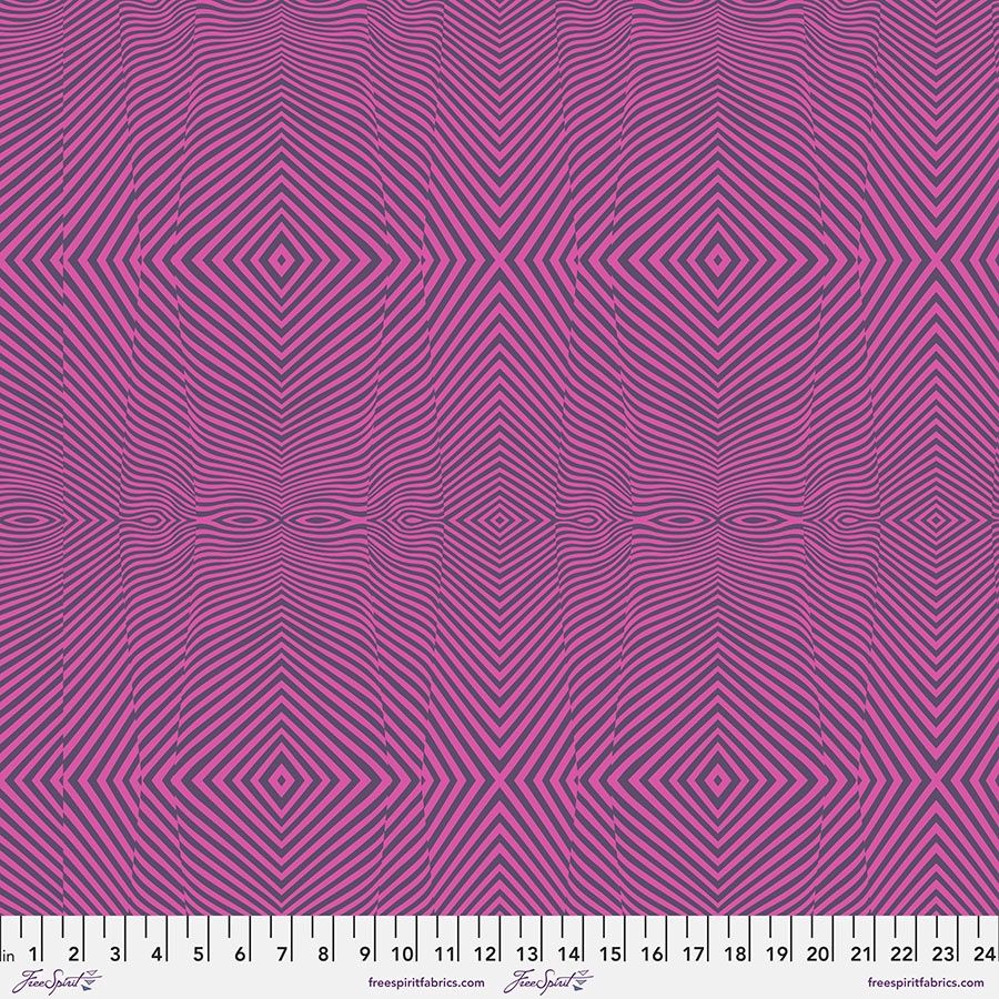 Moon Garden - Lazy Stripe Dusk Fat Qtr