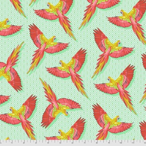 Macaw Ya Later - Mango Fat Qtr