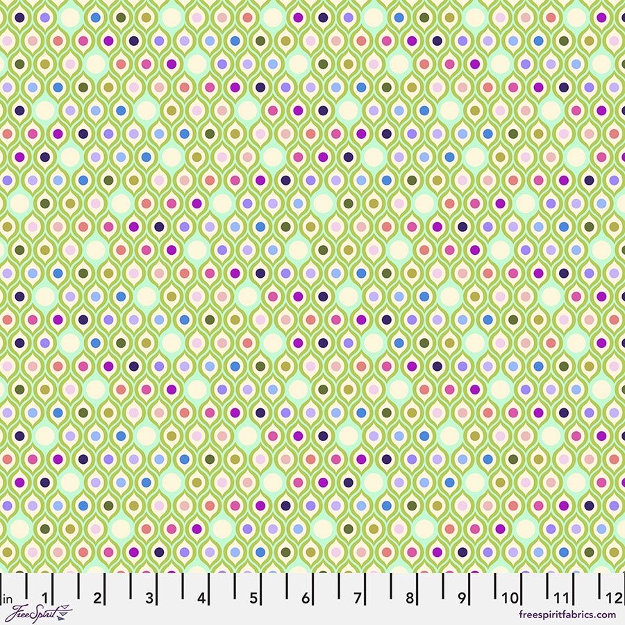 Parisville Deja Vu - Eye Drops - Mint Fat Qtr