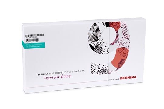 BERNINA Embroidery Software v9 DesignerPlus - Version Update