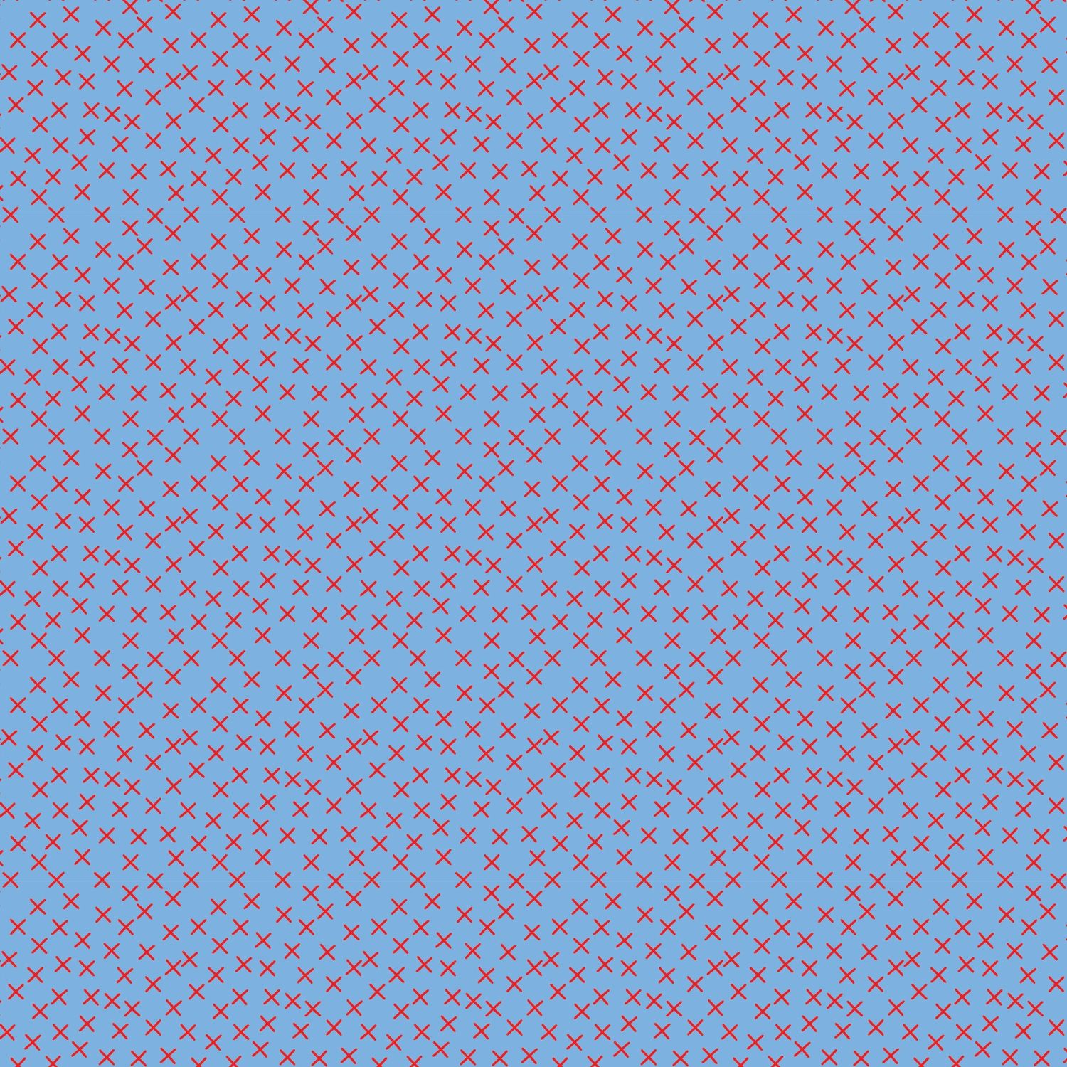 Building Block Crossroads Red Blue Fat Qtr