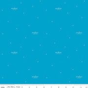 Make - Maker Blue Fat Qtr