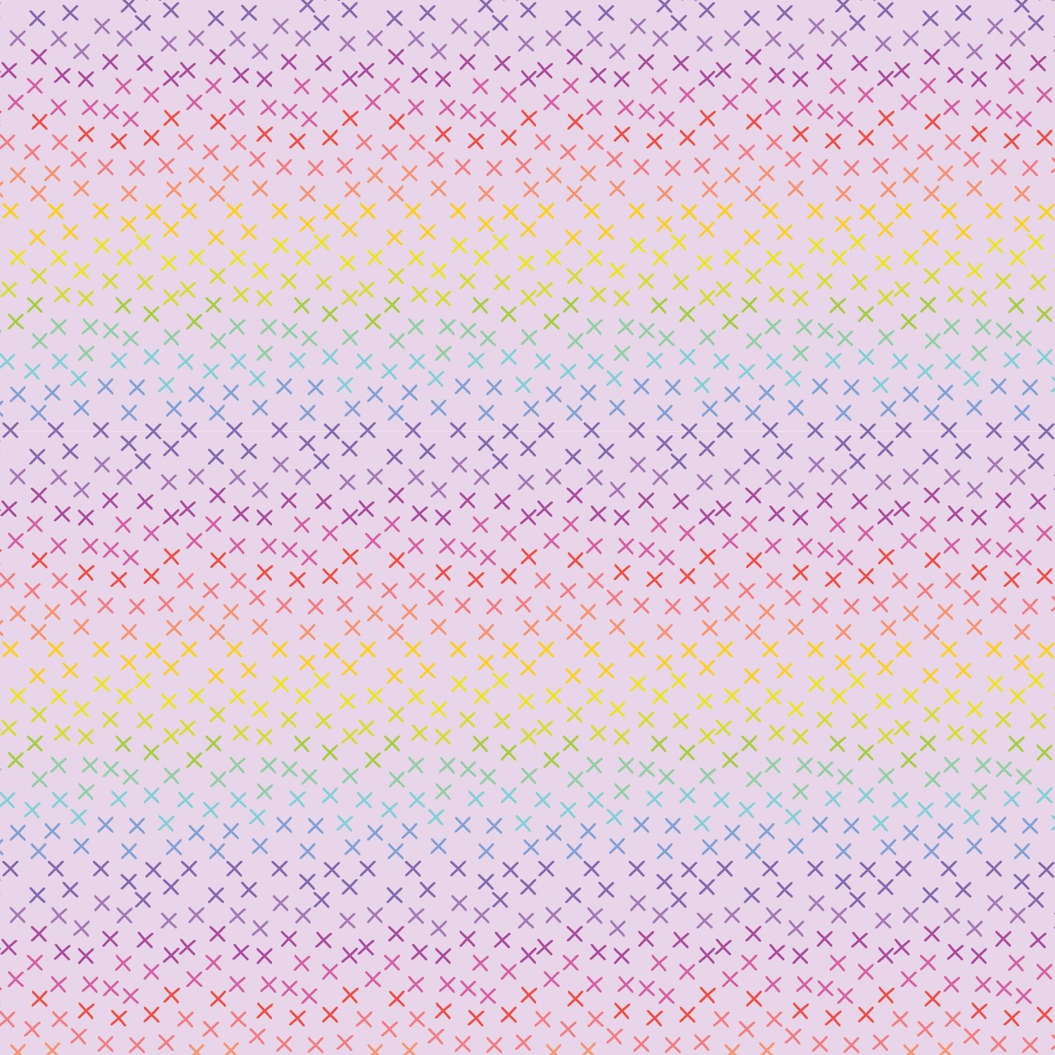 Building Block Crossroads Lilac Rainbow Fat Qtr