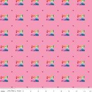 Make - Geo Sewing Machine Hot Pink Fat Qtr