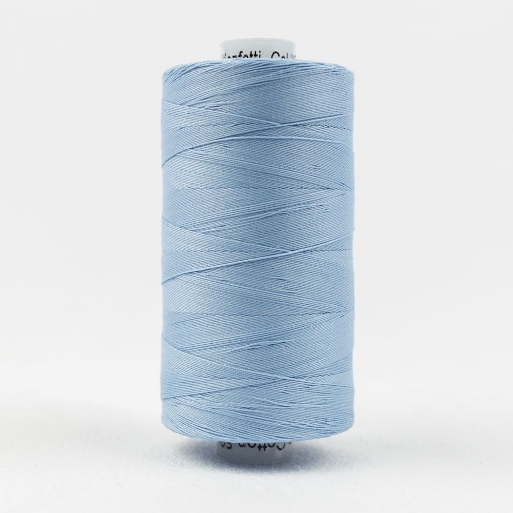 Wonderfil Konfetti KT1-609 Sky Blue 50wt Egyptian Cotton Thread 1000m