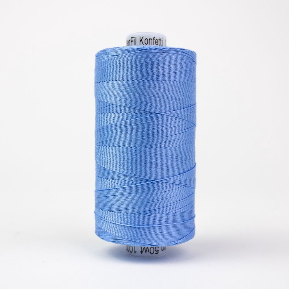 Wonderfil Konfetti KT1-623 Denim 50wt Egyptian Cotton Thread 1000m