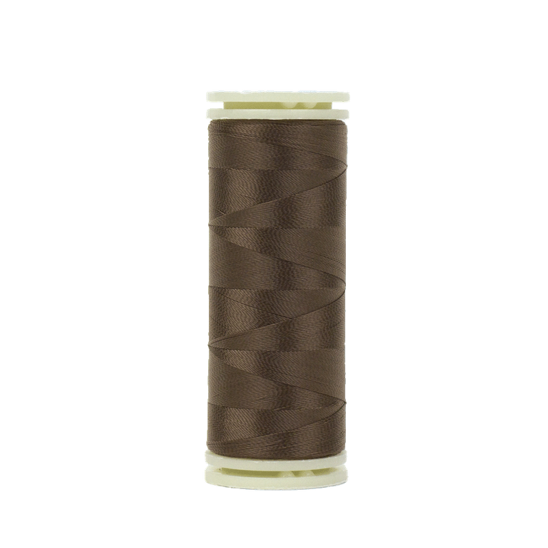 DecoBob 80wt Cottonised Polyester (250m) DB - 463 Dark Tan