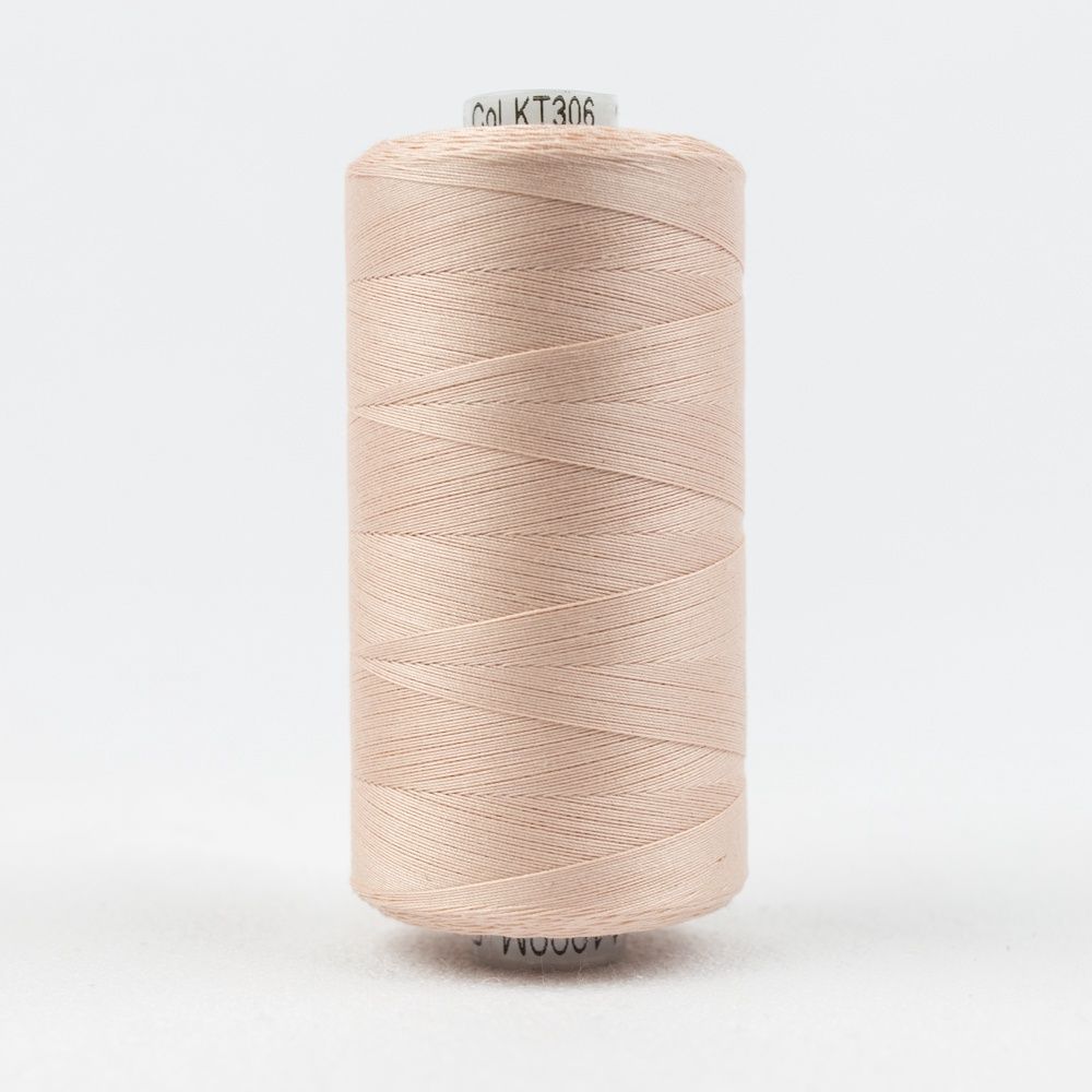 Wonderfil Konfetti KT1-306 Soft Pink 50wt Egyptian Cotton Thread 1000m