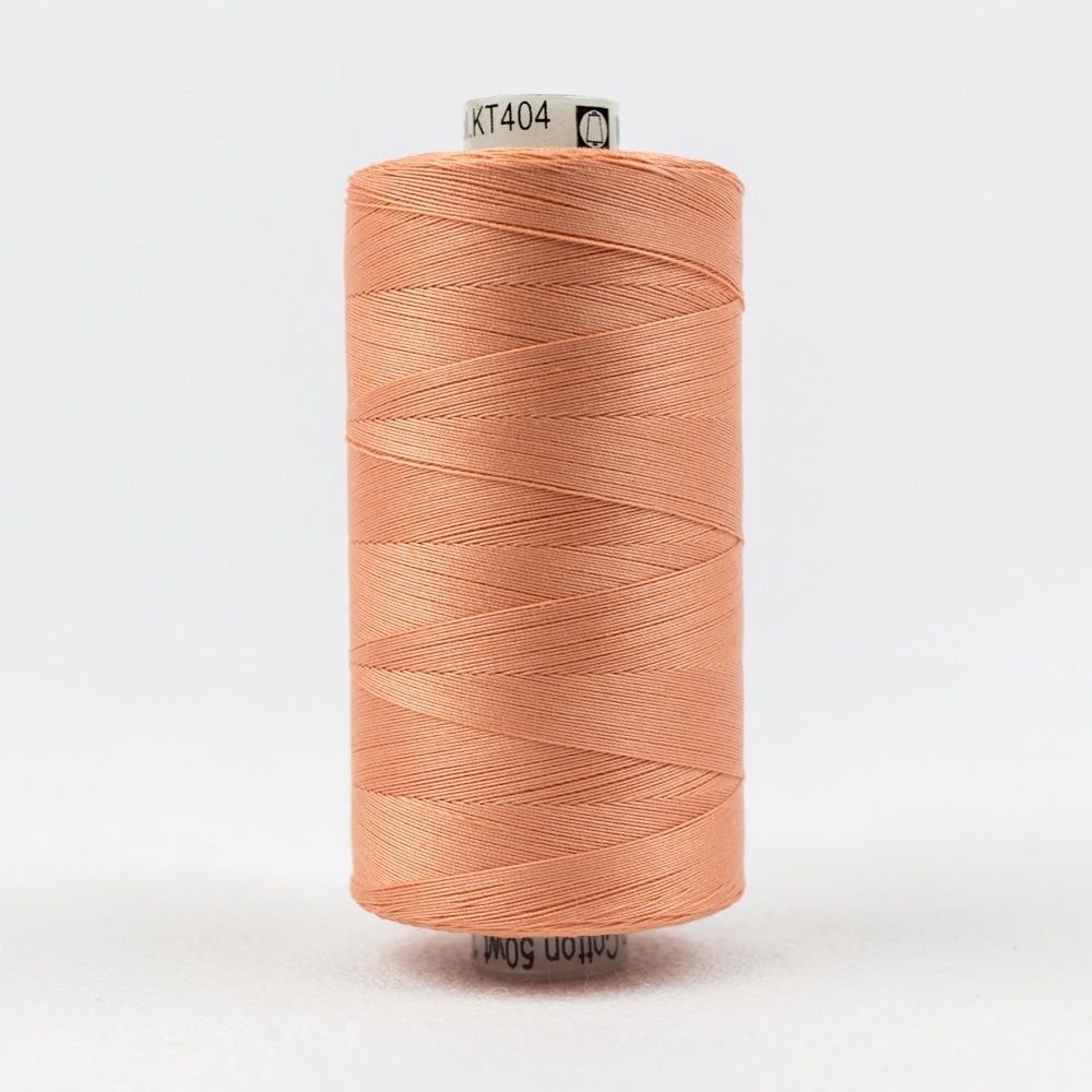 Wonderfil Konfetti KT1-404 Coral 50wt Egyptian Cotton Thread 1000m