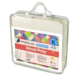Matilda&#39;s Own Wool/Poly 60/40 Blend King Size 3.1m x 3.1m (Bulky Item)